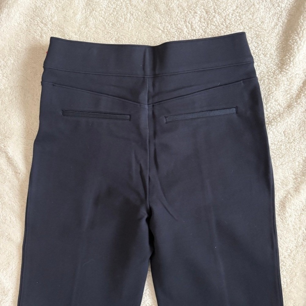 NWT SPANX  PerfectFit Ponte Flare Pant Women's M Classic Navy Slimming Workwear - Picture 4 of 11